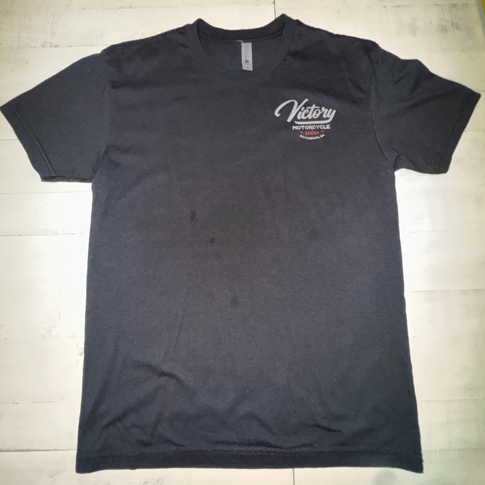 Victory Motorcycle Show T-Shirt Savannah, GA Size Medium